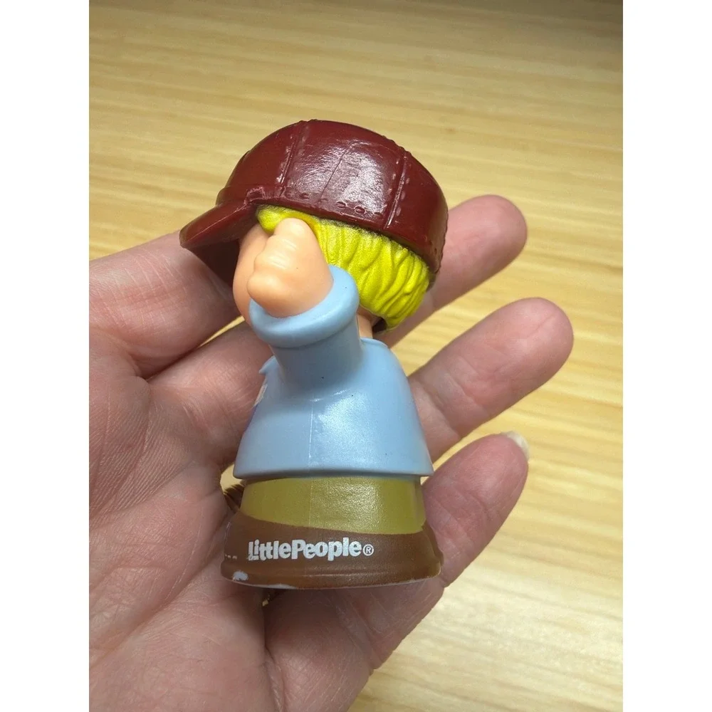 Fisher Price Little People Farmer Tractor Driver Figure 2019 Brown Hat